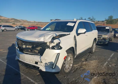 2021 Cadillac Escalade 2Wd Premium Luxury из США, поврежденный, VIN 1GYS3BKL1MR266190